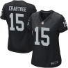 Cheap Michael Crabtree Raiders Women Jersey From China Black Game #15