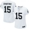 Cheap Michael Crabtree Raiders Women Jersey From China White Game #15