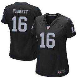 Cheap Jim Plunkett Raiders Women Jersey From China Black Game #16
