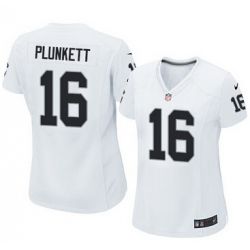 Cheap Jim Plunkett Raiders Women Jersey From China White Game #16