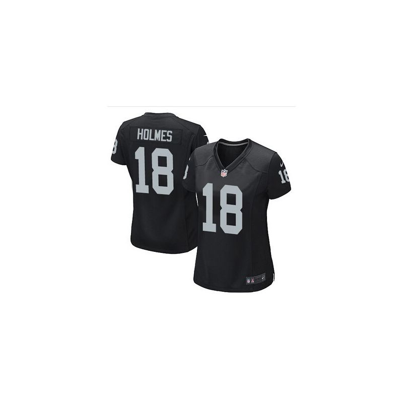 Cheap Andre Holmes Raiders Women Jersey From China Black Game #18