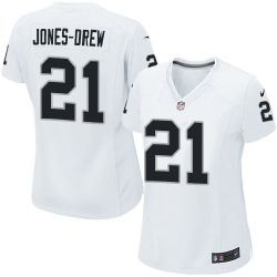 Cheap Maurice Jones-Drew Raiders Women Jersey From China White Game #21