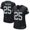 Cheap DJ Hayden Raiders Women Jersey From China Black Game #25