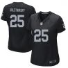Cheap Fred Biletnikoff Raiders Women Jersey From China Black Game #25