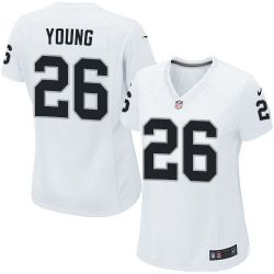 Cheap Usama Young Raiders Women Jersey From China White Game #26