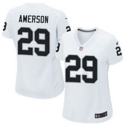 Cheap David Amerson Raiders Women Jersey From China White Game #29