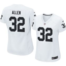 Cheap Marcus Allen Raiders Women Jersey From China White Game #32