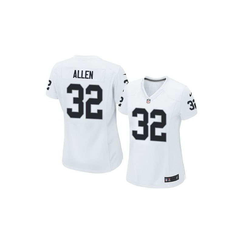 Cheap Marcus Allen Raiders Women Jersey From China White Game #32