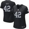 Cheap Ronnie Lott Raiders Women Jersey From China Black Game #42