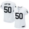 Cheap Curtis Lofton Raiders Women Jersey From China White Game #50