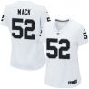 Cheap Khalil Mack Raiders Women Jersey From China White Game #52