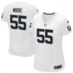 Cheap Sio Moore Raiders Women Jersey From China White Game #55