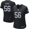 Cheap Miles Burris Raiders Women Jersey From China Black Game #56