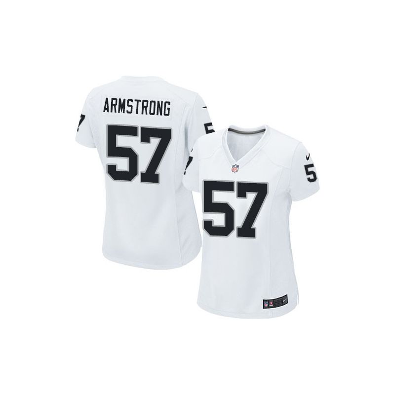 Cheap Ray-Ray Armstrong Raiders Women Jersey From China White Game #57