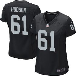 Cheap Rodney Hudson Raiders Women Jersey From China Black Game #61