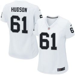 Cheap Rodney Hudson Raiders Women Jersey From China White Game #61