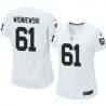 Cheap Stefen Wisniewski Raiders Women Jersey From China White Game #61