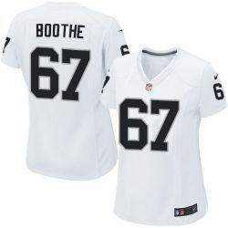 Cheap Kevin Boothe Raiders Women Jersey From China White Game #67