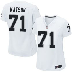 Cheap Menelik Watson Raiders Women Jersey From China White Game #71