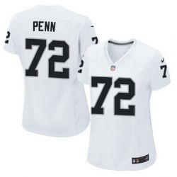 Cheap Donald Penn Raiders Women Jersey From China White Game #72