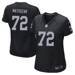 Cheap John Matuszak Raiders Women Jersey From China Black Game #72