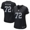 Cheap John Matuszak Raiders Women Jersey From China Black Game #72