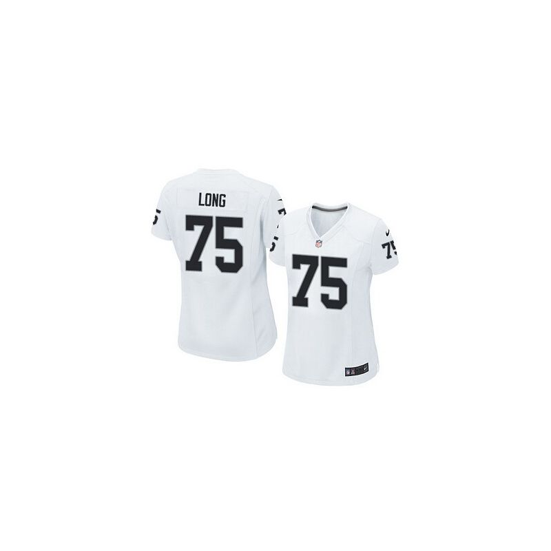 Cheap Howie Long Raiders Women Jersey From China White Game #75