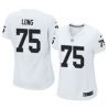 Cheap Howie Long Raiders Women Jersey From China White Game #75