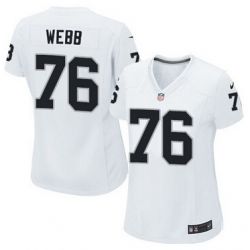 Cheap JMarcus Webb Raiders Women Jersey From China White Game #76