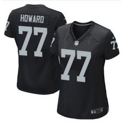 Cheap Austin Howard Raiders Women Jersey From China Black Game #77