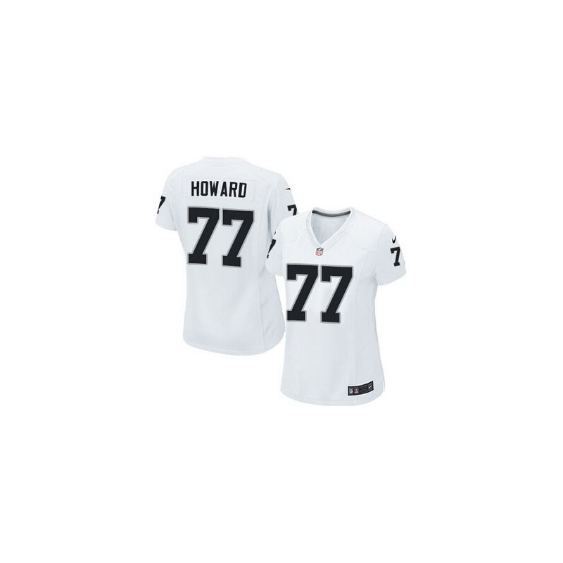 Cheap Austin Howard Raiders Women Jersey From China White Game #77