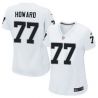 Cheap Austin Howard Raiders Women Jersey From China White Game #77