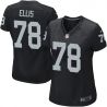 Cheap Justin Ellis Raiders Women Jersey From China Black Game #78