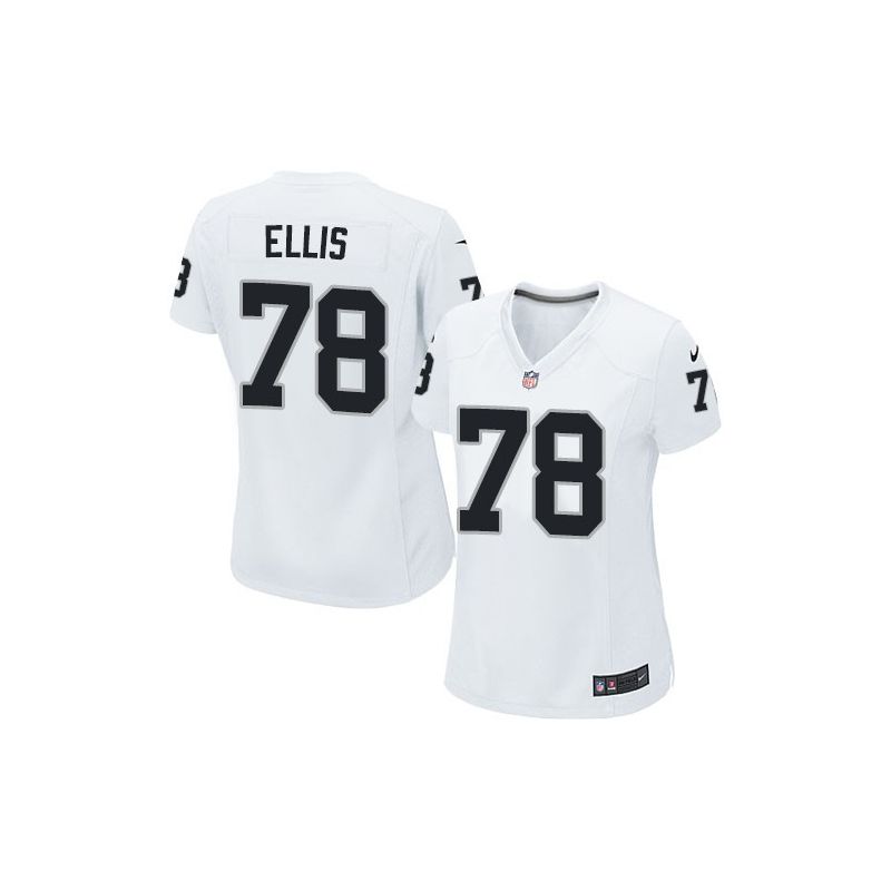 Cheap Justin Ellis Raiders Women Jersey From China White Game #78