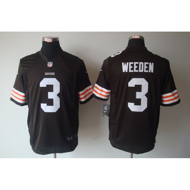 Cheap Brandon Weeden Browns Jersey #3 Brown From China Limited Cheap Brandon Weeden Browns Jersey #3 Brown From China Limited