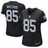 Cheap Jeron Mastrud Raiders Women Jersey From China Black Game #85