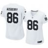 Cheap David Ausberry Raiders Women Jersey From China White Game #86