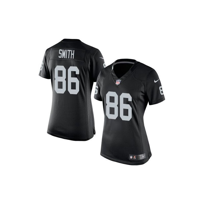 Cheap Lee Smith Raiders Women Jersey From China Black Game #86