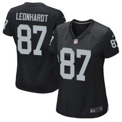 Cheap Brian Leonhardt Raiders Women Jersey From China Black Game #87