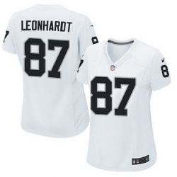 Cheap Brian Leonhardt Raiders Women Jersey From China White Game #87