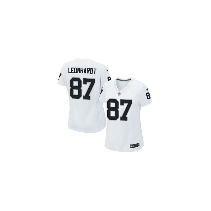 Cheap Brian Leonhardt Raiders Women Jersey From China White Game #87