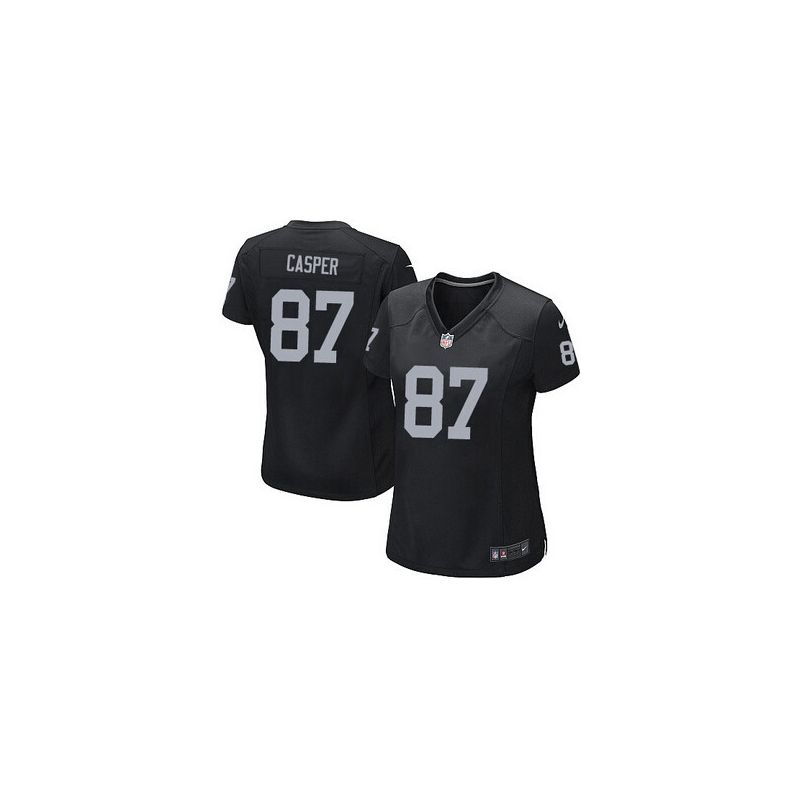 Cheap Dave Casper Raiders Women Jersey From China Black Game #87