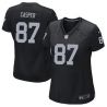 Cheap Dave Casper Raiders Women Jersey From China Black Game #87