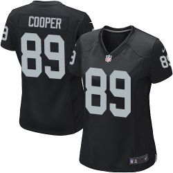 Cheap Amari Cooper Raiders Women Jersey From China Black Game #89