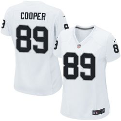 Cheap Amari Cooper Raiders Women Jersey From China White Game #89