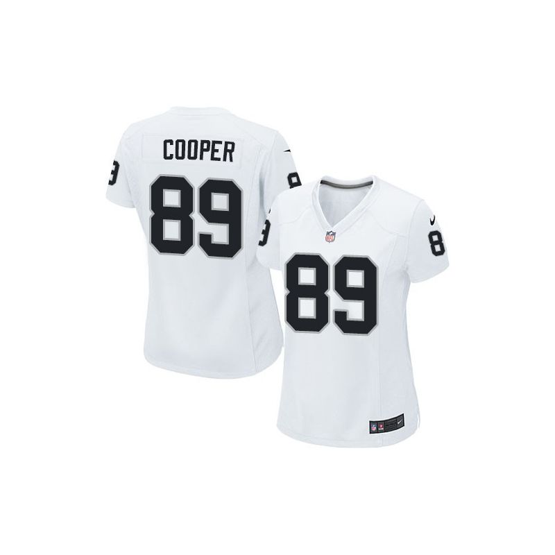 Cheap Amari Cooper Raiders Women Jersey From China White Game #89