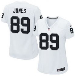 Cheap James Jones Raiders Women Jersey From China White Game #89