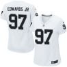 Cheap Mario Edwards Jr Raiders Women Jersey From China White Game #97