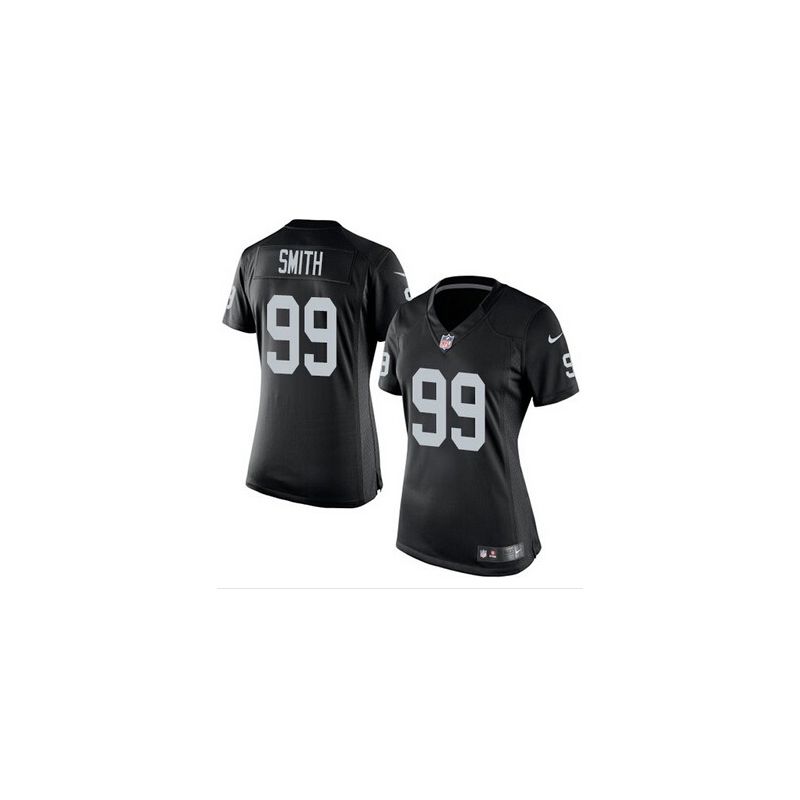 Cheap Aldon Smith Raiders Women Jersey From China Black Game #99