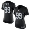 Cheap Aldon Smith Raiders Women Jersey From China Black Game #99